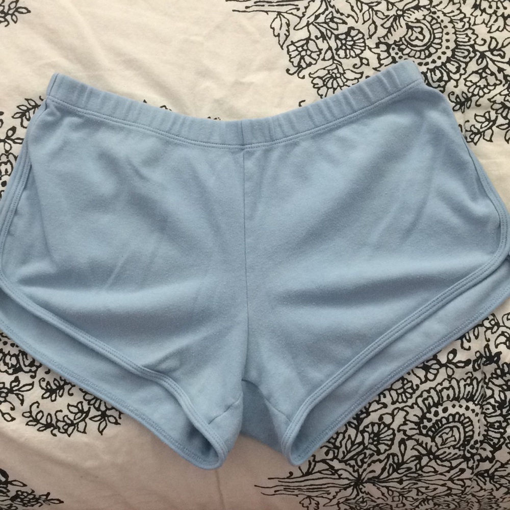 American Apparel Light Blue Shorts